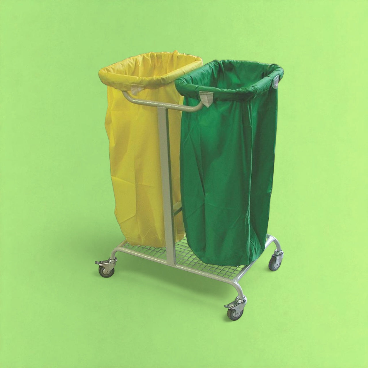 Cleaning bag trolley