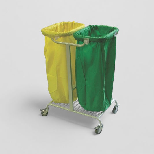 Cleaning bag trolley