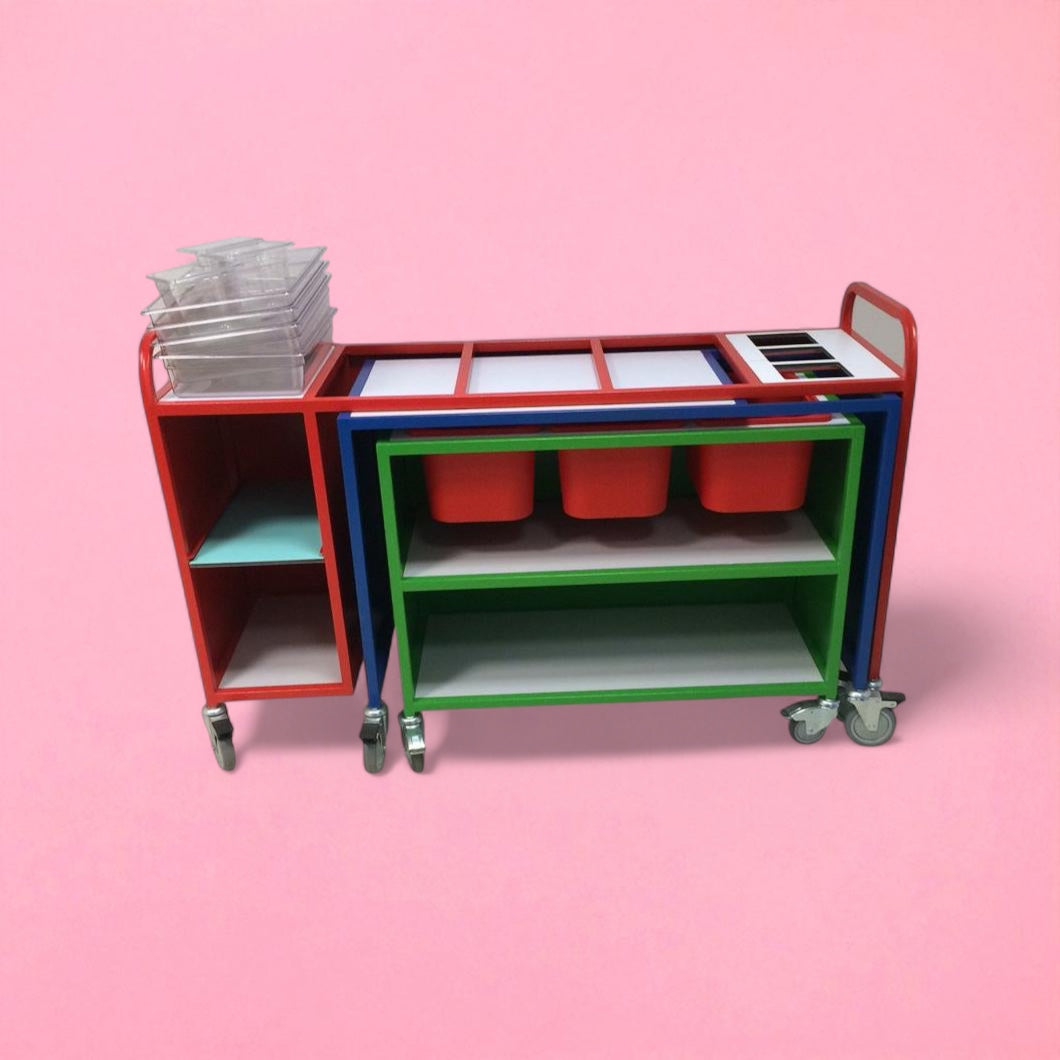 Complete nesting clearing trolley