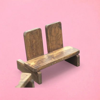 Fairy tale outdoor seating extra double seat