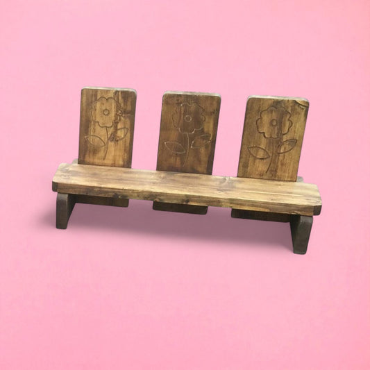 Fairy tale outdoor seating extra triple chair