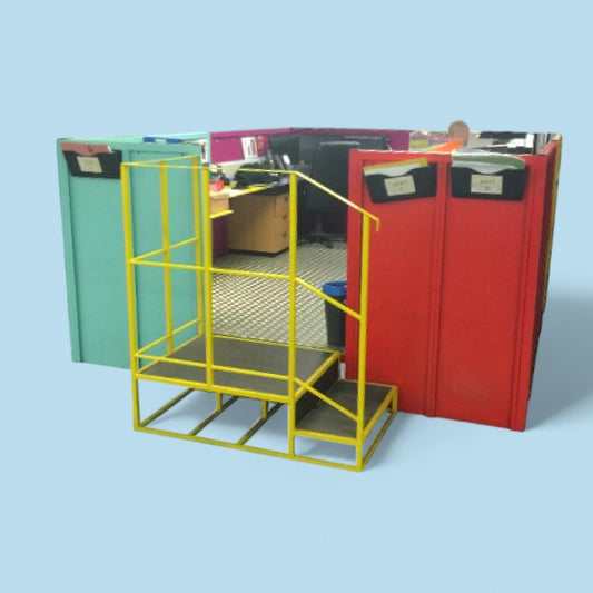 Large Office Pod with Steps & Ramp