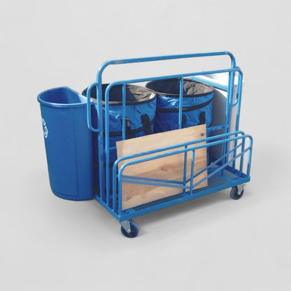 Recycling collection trolley