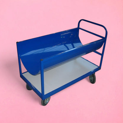 Roll transport trolley