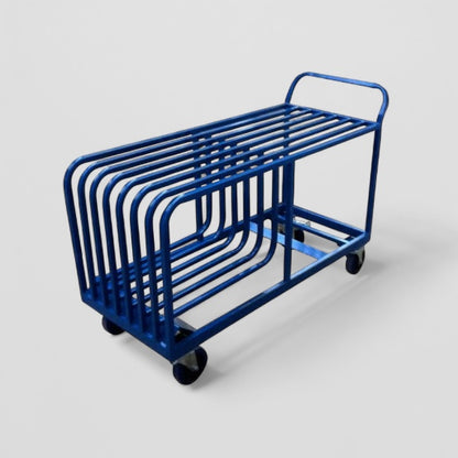 Tabletop storage and transport trolley