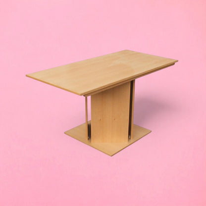 Beech display table