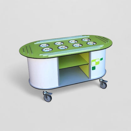 Aqua primary salad station