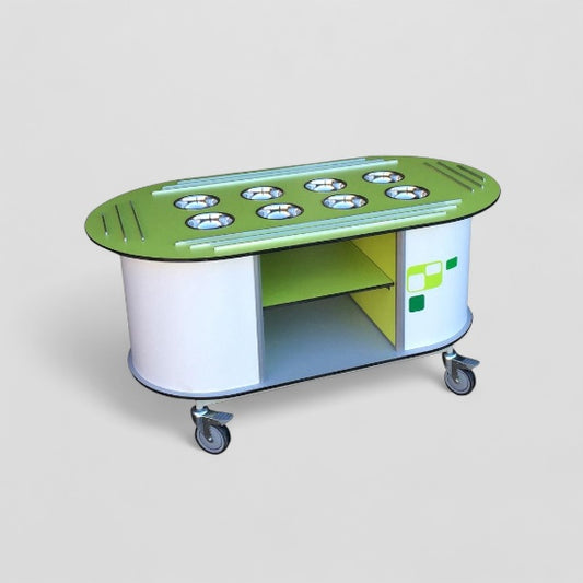 Aqua primary salad station