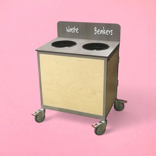 Small aqua smart clearing trolley