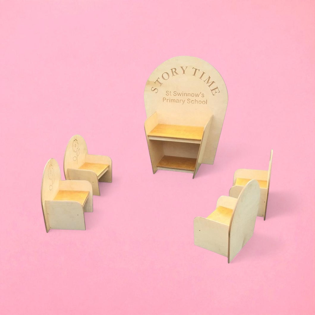 Story time outdoor seating set