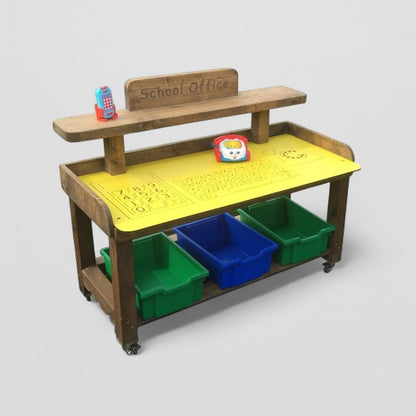 Outdoor school office role play