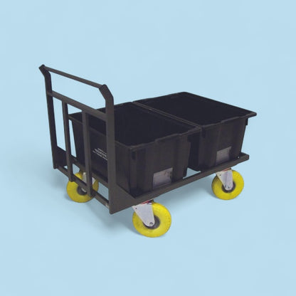 2 tote box trolley