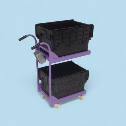 Tote box trolley