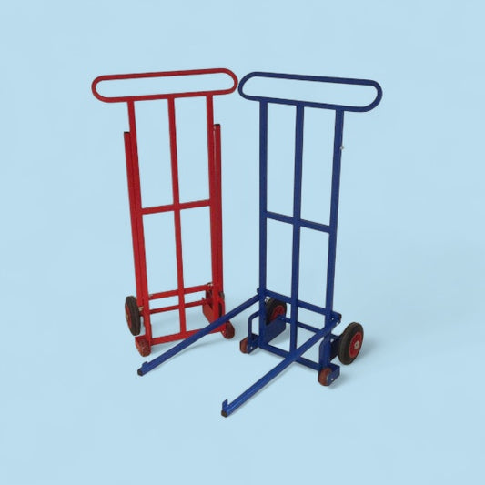 Tote lifting trolley