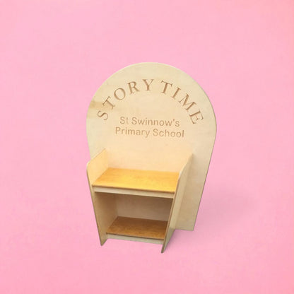 Story time extra teacher's throne