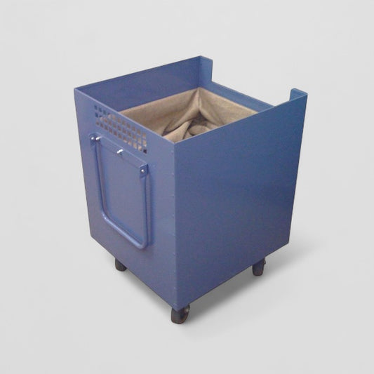 Under counter book return deposit bin