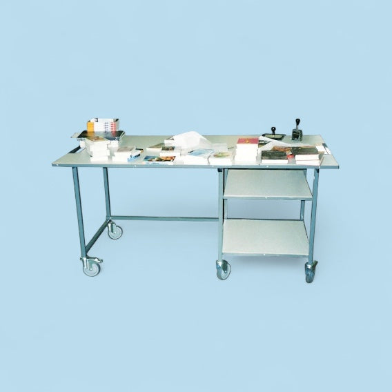 Multi purpose desk trolley