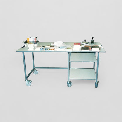 Multi purpose desk trolley