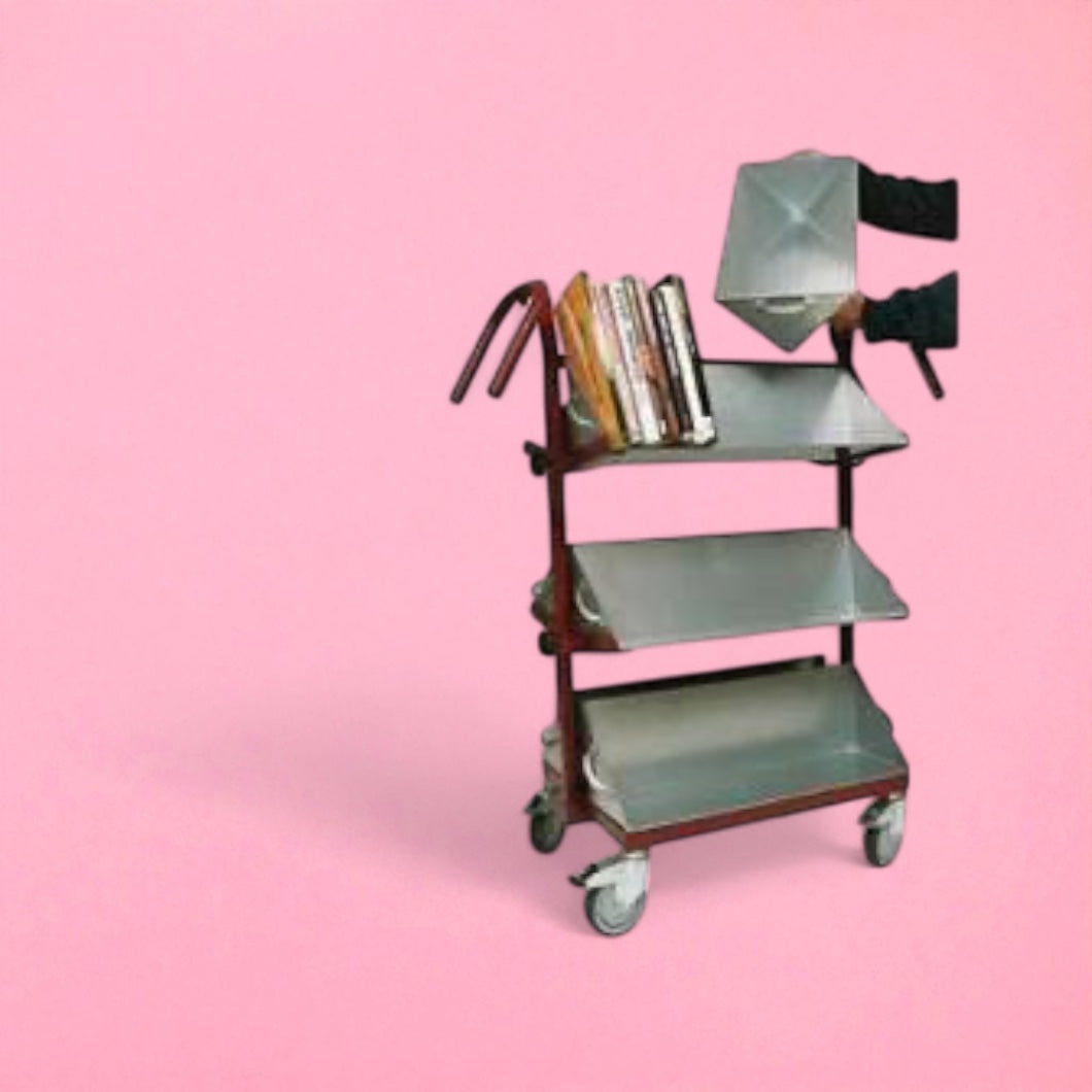 Warwick trolley 6 shelves