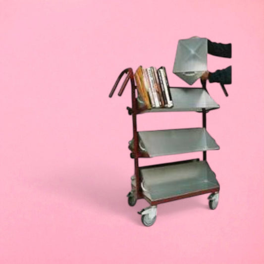 Warwick trolley 6 shelves